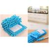 360 Degree Rotating Handle, Large Flat Wet Dry Dual Use Microfiber Mop Stainless Steel Pole Adjustable Length for All Floors view 4