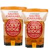 Colby Ridge 4 Gallon 2-Pack Salted Caramel Gourmet Craft Popped Gluten Free Popcorn Snack Sized Large Pouches view 1