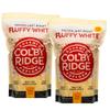 Colby Ridge 4 Gallon 2-Pack Fluffy White Half Salt Gourmet Craft Popped Gluten Free Popcorn Snack Sized Large Pouches view 1