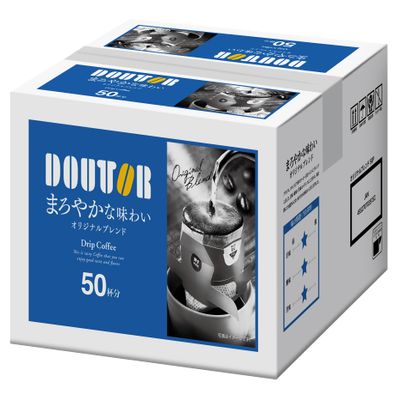 DOUTOR Coffee Drip Coffee Original Blend Mild Taste 50Packs Japan Import - Tokyo Sakura Mall