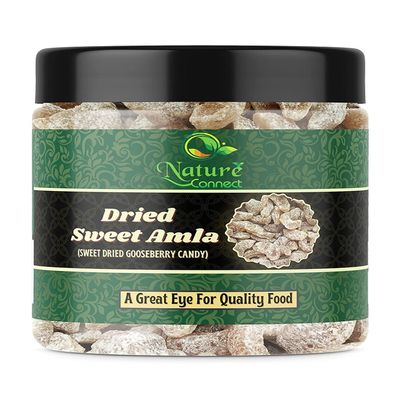 Nature Connect Dry Sweet Amla Candy 250 gm (Indian Gooseberry) Dried Amla Candy_Packing May Vary