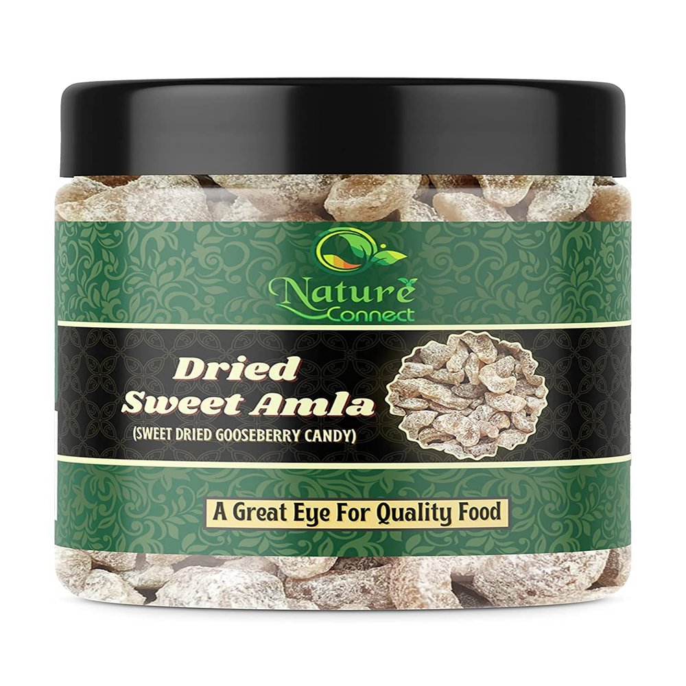 Nature Connect Dry Sweet Amla Candy 250 gm (Indian Gooseberry) Dried Amla Candy_Packing May Vary