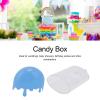 12Pcs Candy Favor Boxes, Ice Cream Shape Candy Box, Plastic Candy Case Container, Candy Jars, Reuseable Gift Box, Candy Case Container for Wedding Birthday Party Supplies(Blue) view 3