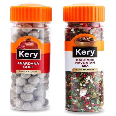 Kery Anardana Goli & Kashmiri Navaratan Mukhwas , 2 Bottles, 270g_Packing May Vary