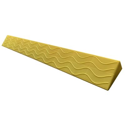 Car Ramps, Curb Ramp, Ramps For Mobility Scooters, Rise Threshold Ramp For Sweeping Robot, Wheelchair Transitioning Ramp, for Sweeping Robot, Scooters, Bicycles ( Color : Yellow , Size : 100*10*4.5cm