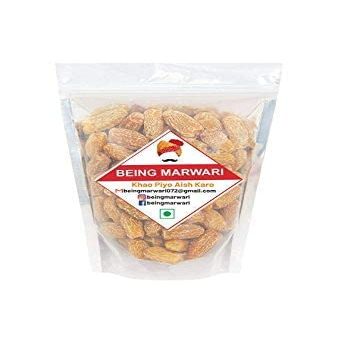 Being Marwari Dry Dates- Yellow/Sukha Khajoor , 400g_Packing May Vary