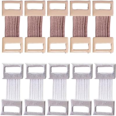 10 Pcs Bandage Wrap Stretch Metal Clips Fixation Clamps Hooks Kit for Sport White/Coffee Replacement Elastic Bandage Wrap Clips Black Bandages and Bandaging Supplies