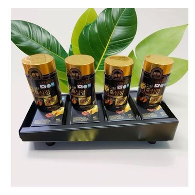 123 UBuy Shop V12 Korea Black Ginseng Extract Cordyceps Reishi Mushroom 960g (240g 4ea) Immune Support, Energy Booster, Fatigue Recovery, Mental Performance.