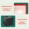 ADIDO EVA Black Square Gift Bags Mini Size Square Bottom Paper Bags with Handles for Party Favor (4x4x4 In, 10 CT) view 4
