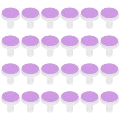 Baluue 24pcs Electric Nail File Replacement Pads for Safe Nail Trimmer Grinding for Use Easy to Replace for Months