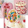 Nature's Bridge Heart Shaped Sweet Candy Topping (Sprinkles) for Cake Decoration 200 gm Jar Pack / Hearts Candy / Sprinkles / Cake Decoration - 200 Gm Jar Sprinkles_Packing May Vary view 2