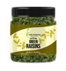 THE EDIBLES Green Afghani Raisins |Hari Kismish 250 gm | Dried Green Raisins _Packing May Vary view 1