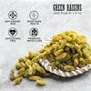 THE EDIBLES Green Afghani Raisins |Hari Kismish 250 gm | Dried Green Raisins _Packing May Vary view 4