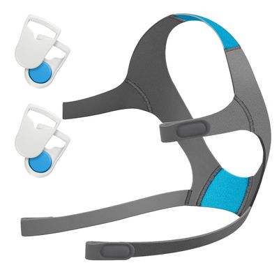 NITTIID Headgear for AirFit F20 /AirTouch F20,1 Pack Replacement F20 Headgear with 2 Pairs Magnetic Clips