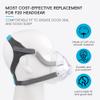 NITTIID Headgear for AirFit F20 /AirTouch F20,1 Pack Replacement F20 Headgear with 2 Pairs Magnetic Clips view 2