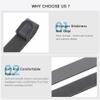 NITTIID Headgear for AirFit F20 /AirTouch F20,1 Pack Replacement F20 Headgear with 2 Pairs Magnetic Clips view 3