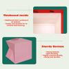 ADIDO EVA Pink Square Gift Bags Mini Small Size Square Bottom Paper Bags with Handles for Party Favor, Shopping Packaging Bags (4x4x4 In, 10 CT) view 4