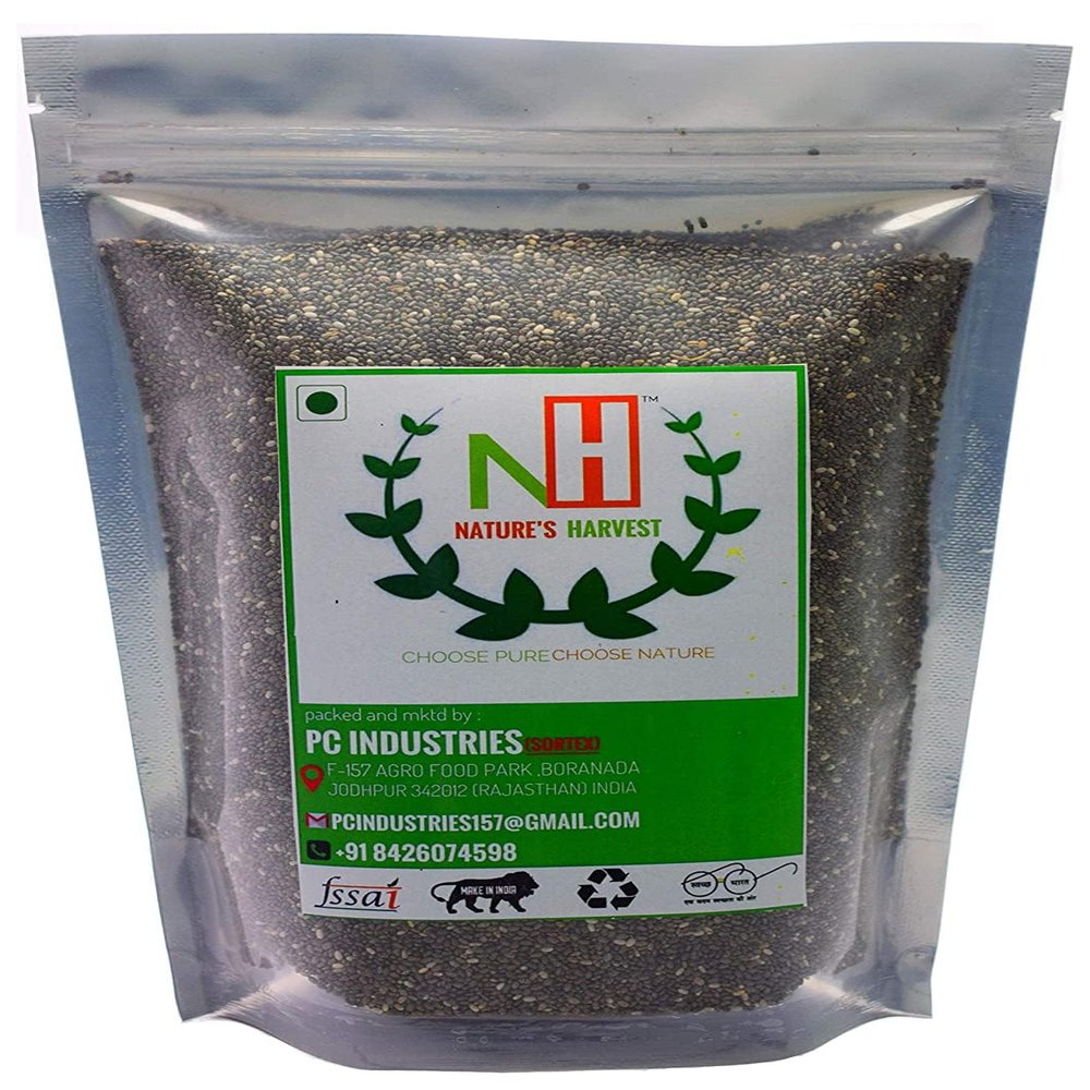 Nature's Harvest Chia Seeds (1kg)_Packing May Vary