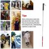 125Cm Telescopic Blind Cane Best Mobility Crutch for Vision Impaired Titanium Alloy Blind Walking Sticks Retractable Guide Cane(7 Sect.,125cm/50.7in) view 3