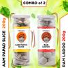 HARIBAS Mango Slice 200gm & Ram Ladoo 200gm_Packing May Vary view 2