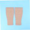 FRCOLOR Compression Socks Mmhg Open Toe for Varicose Veins and Edema Soft Calf Support Sleeves for Swelling Relief Breathable Design Nude s view 3