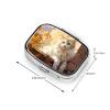 IYOVI Cute_American_Curl Printed Pill Box/Pill Case Portable Square Pill Box, Pill Case for Purse Pill Box Travel, 2.2x1.6in view 3