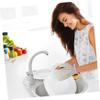 PRETYZOOM Household Cleaning Gloves Comfortable Dishwashing Pot Cleaning Glove Oil-resistant for Efficient Home Use Selection view 3