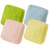 Baluue 4pcs Reusable Napkin Pouch Portable Stylish Period Bags for Women -wear Material Convenient Zipper Closure Candy Color view 1