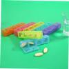 FOMIYES 28 Pill Organizer Travel Medication Travel Case Medication Reminder Travel Container Travel Medicine, 17.5*10.5CM view 3