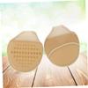 FOMIYES 1 Pair High Heel Shoe Pad High Heel Pad Half Insole Pad for Shoes Forefoot Pad High Heels, Medium, Khaki, 3MHYX21017RGY381IWM4U8X view 2