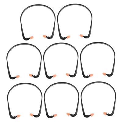 FOMIYES Silicone Learning Earplugs Multipurpose Banded Earplugs Ear Noise Canceling for Sleep Work