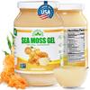 EverSmith Organics - Wildcrafted Irish Sea Moss Gel | Made in USA | Rich in Vitamins & Minerals | Sea Moss Gel Raw | Nutritional Supplement (16 oz) (Unflavored) view 1