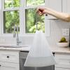 2.6 Gallon Small-Trash-Bags Plastic Drawstring Garbage-Bag - Mini Tiny White Unscented 80 Count For Bathroom Car Can Restroom Office Liners Waste Basket Strong Bulk Inwaysin view 4