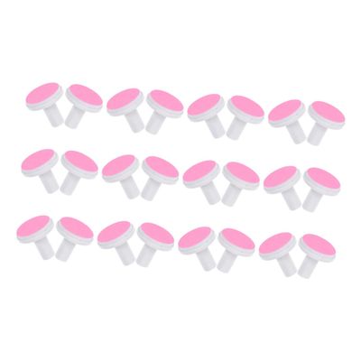 SOESFOUFU 24pcs Nail Trimmer Replacement Pads for Electric Nail Grinders Durable Sandpaper Versatile Accessories and Grooming