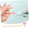 SOESFOUFU 24pcs Nail Trimmer Replacement Pads for Electric Nail Grinders Durable Sandpaper Versatile Accessories and Grooming view 2