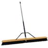 American Select Tubing PBRA36004 Heavy Duty 36" Rough-Surface Push Broom with Silver/Black Handle view 1