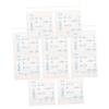 FOMIYES 100pcs Writable Pill Bags Travel Medicine Packets for Easy Organization and Secure Storage of Medications view 1