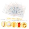 FOMIYES 100pcs Writable Pill Bags Travel Medicine Packets for Easy Organization and Secure Storage of Medications view 4