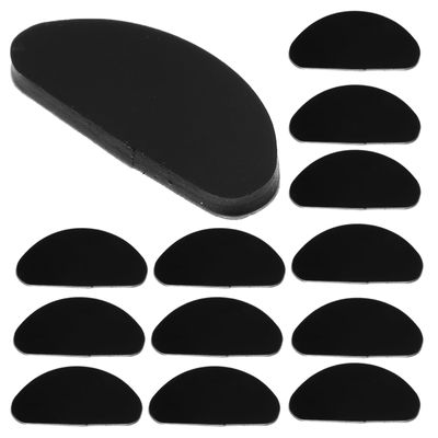FOMIYES 30pcs Glasses Nose Pads Silicone Nose Grips Nonslip Comfortable Eyeglass Pads for All Frames Reusable