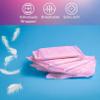 100 Bulk Pads with Wings Individually Wrapped for Women Homeless, Postpartum, Hospitals, Feminine Incontinence Menstruation Sanitary Pads for Women view 3