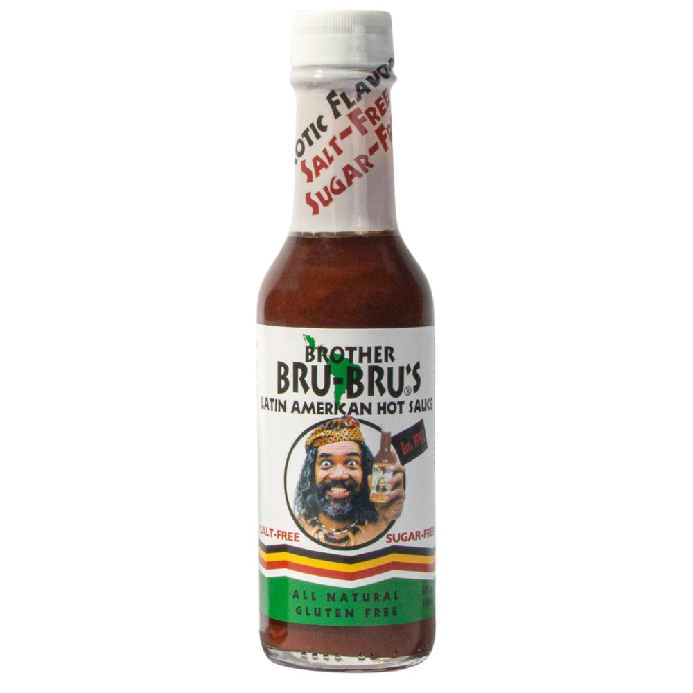 Brother Bru-Bru's Latin American Hot Sauce - 5 oz (Pack of 1)