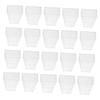 FOMIYES 100pcs Transparent Trapezoid Dessert Cups Disposable Food-grade Portion Cups for Yogurt Mousse Jelly and Appetizers for Parties and Events view 1