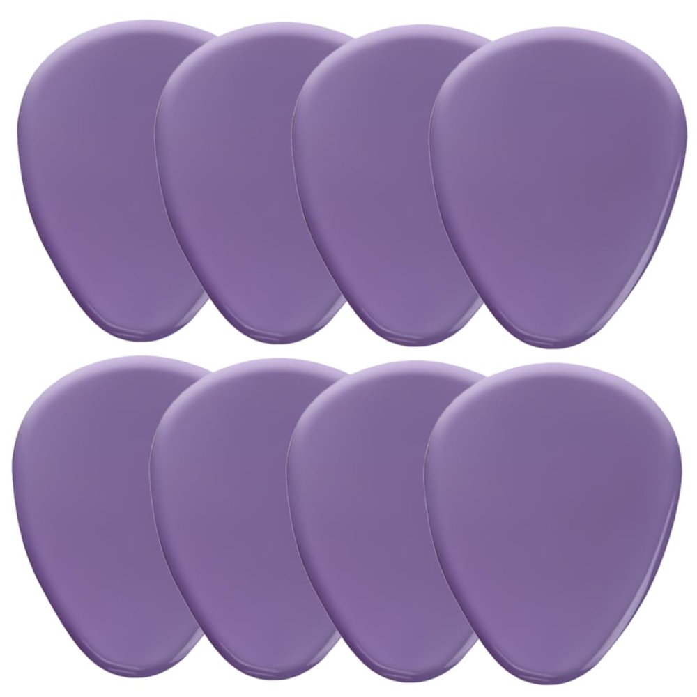 WOFASHPURET 8pcs Forefoot pad Floor mat Forefoot Pads Women Free Sticker Foot pad Foot Metatarsal Pads Insert Purple Half Size pad Non-Slip mat Metatarsal Forefoot Pads, 7.3x6cm