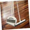 Didiseaon Ergonomic Handle Broom Set Mop Scrub Brushes for Cleaning Home Cleaning Dustpan Kit view 3