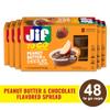 Jif Peanut Butter & Chocolate To Go, 1.1 Ounce Cups, 8 Count (Pack of 6), 48 Cups Total, Less Sugar, Thick & Creamy Texture view 3