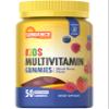 Sundance Kids Multivitamin Gummies | with Vitamins D3, C, B12, and Zinc | 50 Count | Mixed Berry Flavor | Vegetarian, Non-GMO & Gluten Free Supplement view 1
