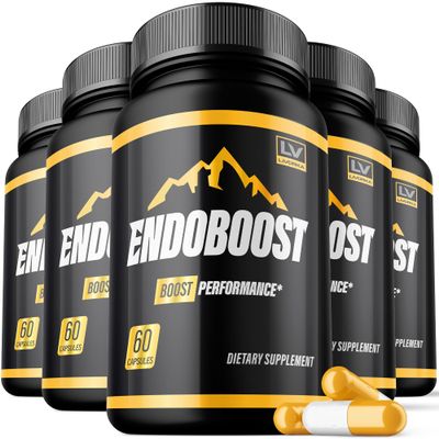 LIVORKA 5 Pack - Endoboost - EndoBoost Pills, 1152 MG, EndoBoost, Endoboost Pills, Endo Boost Reviews, Endoboost Reviews, 300 Capsules for 5 Months