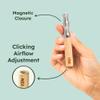 FM Prominent Flavored Air Device | Naturally Switch from Bad Habits | Maple Barrel and Stainless Steel Mouthpiece view 4
