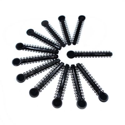 1040 O-Rings - Orthodontic Elastomeric Ligature Ties for Braces. Elastic O-Ring Rubber Bands for Orthodontic Brackets. (Black)