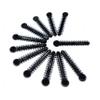 1040 O-Rings - Orthodontic Elastomeric Ligature Ties for Braces. Elastic O-Ring Rubber Bands for Orthodontic Brackets. (Black) view 1